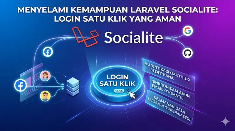 Kehebatan Laravel Socialite: Mengubah Autentikasi Menjadi Pengalaman Satu Klik